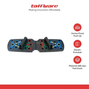 Papan TaffSPORT Alat Bantu Push-up Training Board Portable - A603