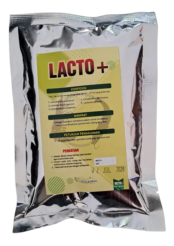 Suplemen tambahan pakan udang atau ikan | Lacto + 3