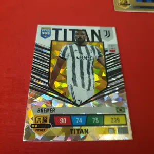 Kartu bola juventus bremer titan gold cracked ice panini 365 2023