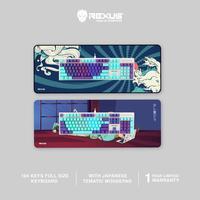 Gambar KEYBOARD GAMING REXUS AYAKA Series Combo Keyboard Mousepad dari Techno Computer Bali Kota Denpasar 2 Tokopedia