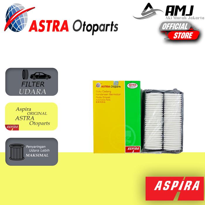 Gambar FILTER UDARA / AIR FILTER ASPIRA HONDA ALL NEW CRV 17220-R6A-J00 ORI dari Aki Murah Jakarta Kota Tangerang Selatan Tokopedia