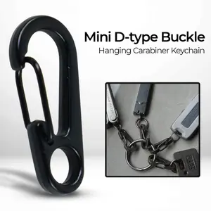 karabiner Mini D-type buckle hanging / carabiner keychain stainless