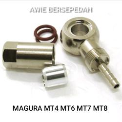 Magura Olijfkop & Insert Pin Set – 10 Stuks Per Verpakking, Voor Hydraulische Remleidingen – Handige Voorraad Voor Onderhoud