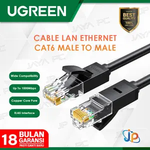 UGreen Cable RJ45 LAN Cat6 UTP Ethernet Male To Male