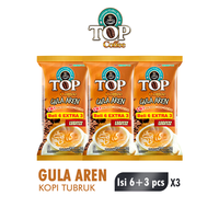 Gambar Top Coffee Kopi Instan Susu Gula Aren Tubruk 3in1 27gr Isi 9 pcs x 3 dari Wings Indonesia Kab. Bekasi 1 Tokopedia