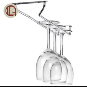 rak gelas gantung ,gelas wine 1 baris