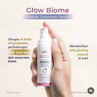 Gambar Sunscreen Serum Glow Biome Peptide Zalfa Natural dari zalfa.natural.skincare Kota Bandung 5 Tokopedia
