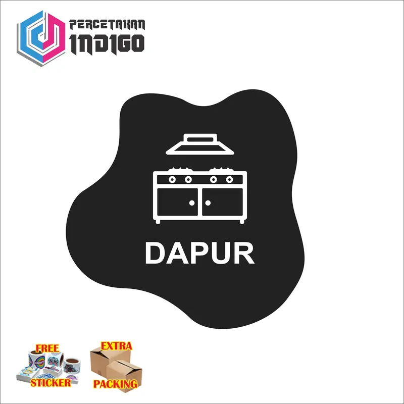 sign papan akrilik acrylic dapur 0