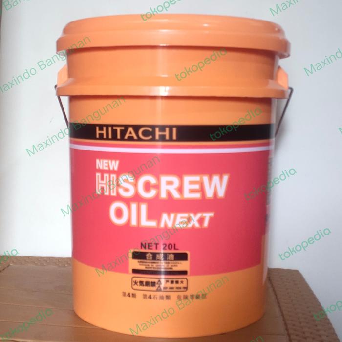 Jual Oli Hi Screw Next Hitachi 20L / Oil Air Compressor Hitachi