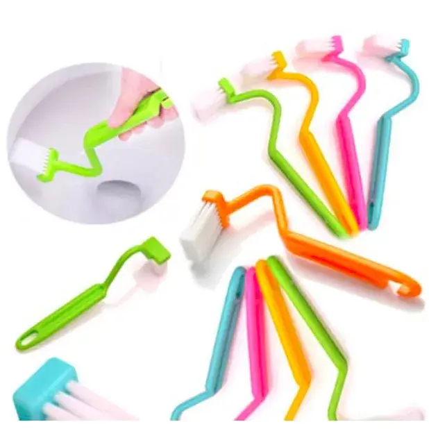 Sikat Kloset WC Lengkung Multifungsi Toilet Curved Brush 3