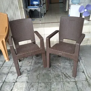 kursi anyam sandaran tangan napolly