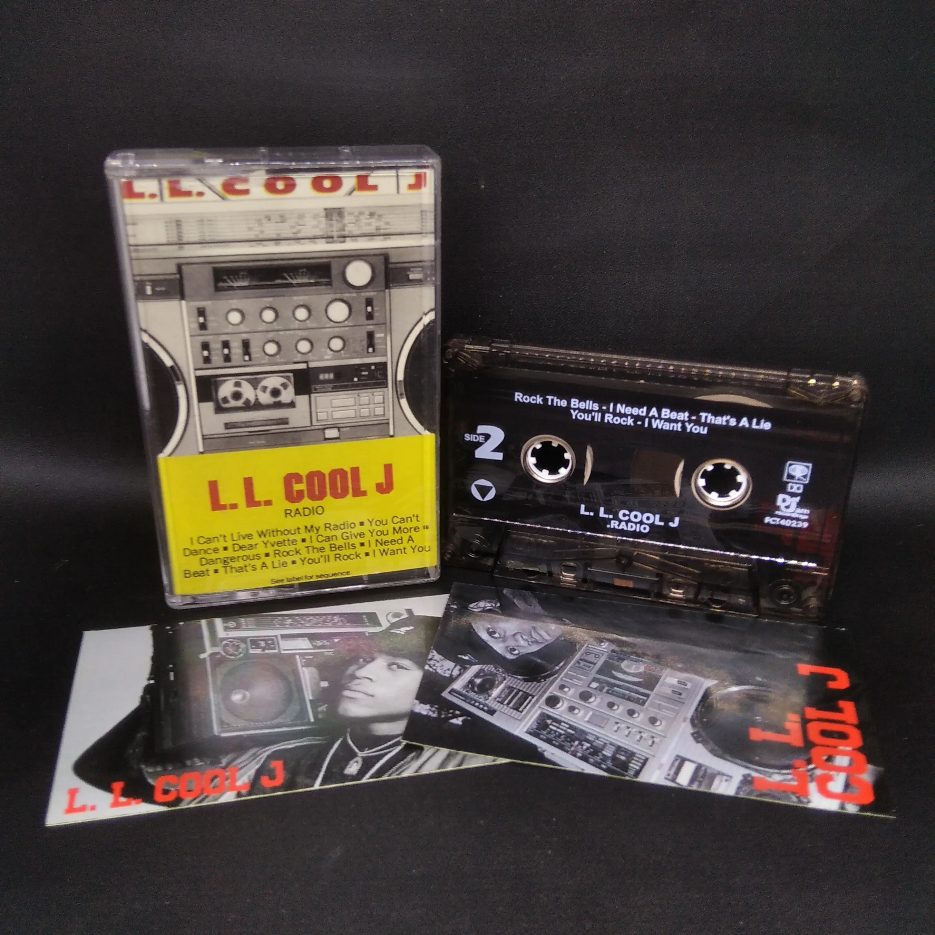Kaset Tape Pita LL Cool J Radio Bootleg Boombox Lover wajib Punya