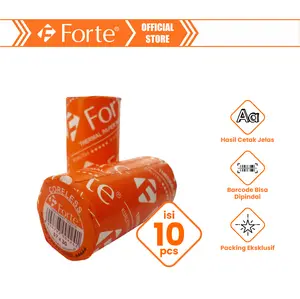 [Forte] [10pcs] Kertas Thermal Struk Roll Kasir 57x30 Tanpa Core