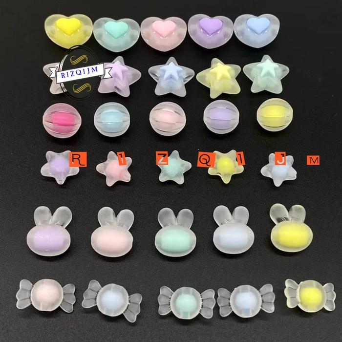 Gambar 50 Pcs Manik Manik Kristal doff Ice Mote Bahan Meronce dari RIZQI JM Kota Administrasi Jakarta Barat Tokopedia
