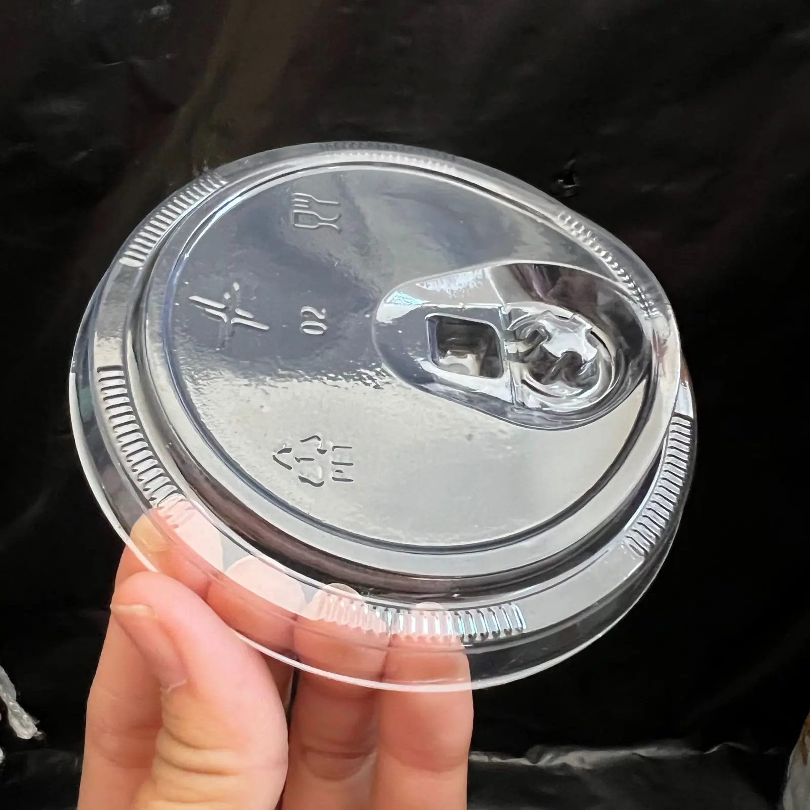 Tutup Gelas Strawless Lid Cup Starindo isi 50pcs | Sippy Lid PET