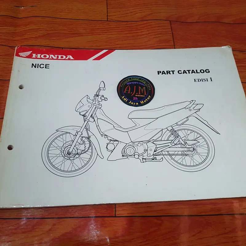 Buku Part Katalog Catalog Copian Honda NICE 0
