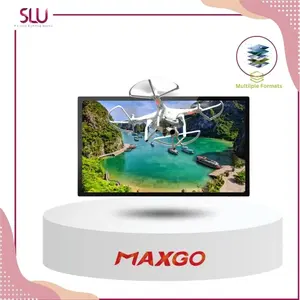 MAXGO DIGITAL SIGNAGE 55 INCH WALLMOUNT PLAYER TOUCHSCREEN FULL HD 1920X1080 LAYAR LCD DENGAN SISTEM CMS DAN FITUR SPLIT LAYAR OTOMATIS UNTUK RUMAH SAKIT RESTORAN DAN KANTOR