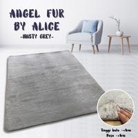 Gambar Angel Fur by ALICE Karpet Bulu Busa 150x190 Misty Grey FREE KARPET dari Martha Karpet Indonesia Kota Bandung 2 Tokopedia