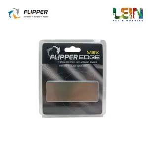 Flipper Edge MAX REPLACEMENT Stainless Steel Blades - 4cs