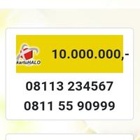 Gambar kartu perdana Nomor Cantik simpati 11 digit seri 10 9 10 11 is11d dari nomor idaman tokopedia Kota Administrasi Jakarta Pusat 1 Tokopedia