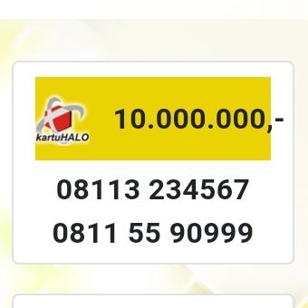 Gambar kartu perdana Nomor Cantik simpati 11 digit seri 10 9 10 11 is11d dari nomor idaman tokopedia Kota Administrasi Jakarta Pusat Tokopedia