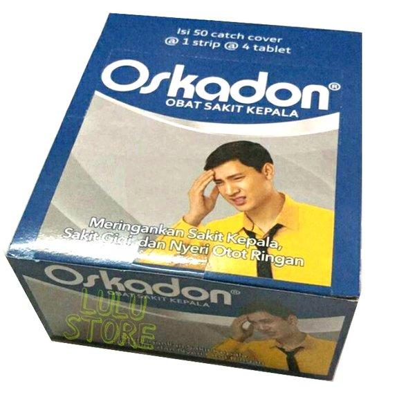 Oskadon Obat Sakit Kepala Pereda Nyeri per strip isi 4 tablet