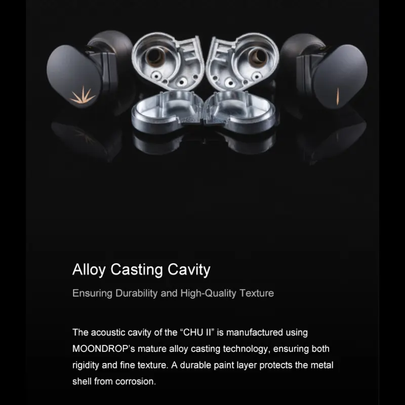 MOONDROP CHU II / CHU 2 Dynamic Driver In-Ear Monitor Earphone iem 3