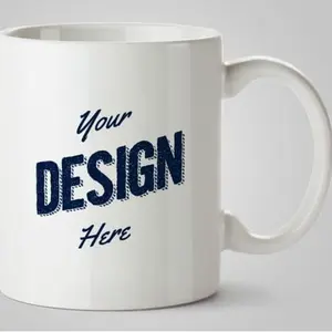 Mug Custom 300ml MUG IMPORT 11oz Diameter 8 Tinggi 9,5 cm Untuk Desain PDF PSd PNG JPG Kualitas Premium