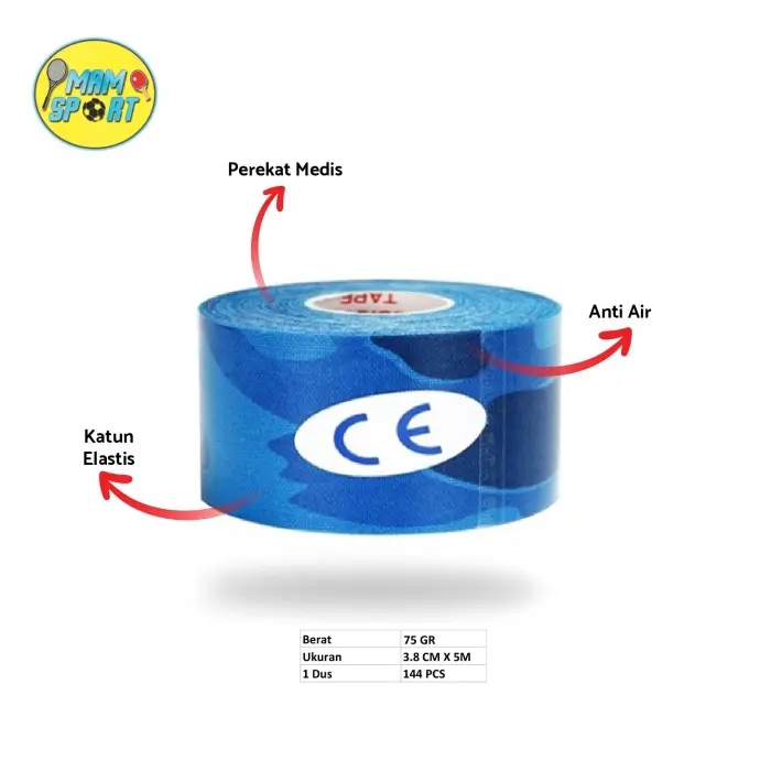 Kinesio tape muscle tape tapping 38mm x 5M ROX original 0