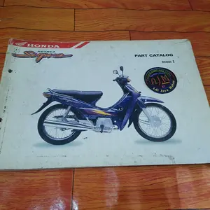 Buku Part Katalog Catalog Copian Honda Supra