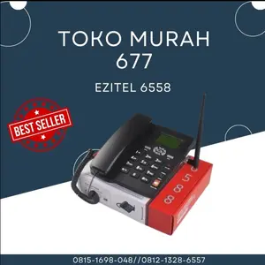 Ezitel 6588 Fwp - Fwt - Telp - Telephone - Telepon Pakai Kartu GSM