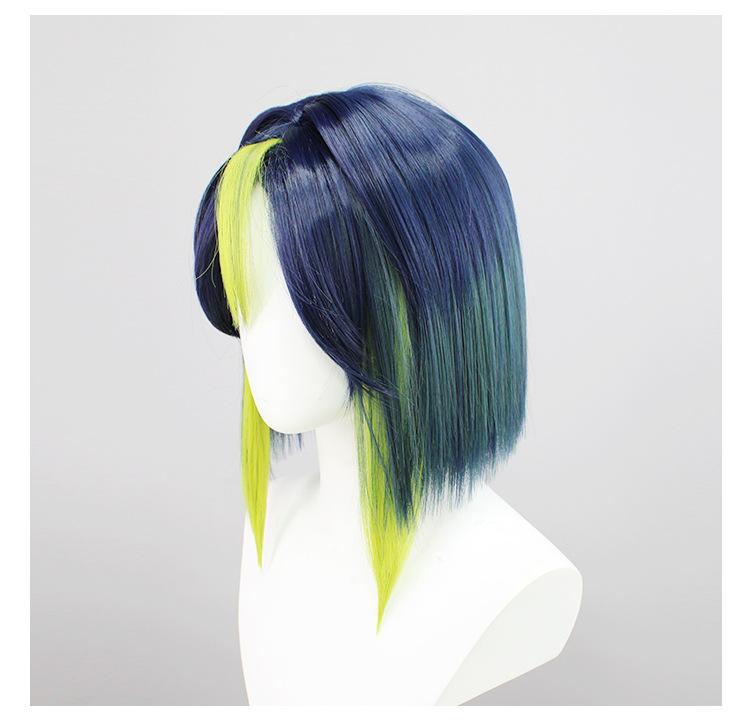 LOL-10 wig genshin impact tighnari cosplay rambut palsu karakter anime 4