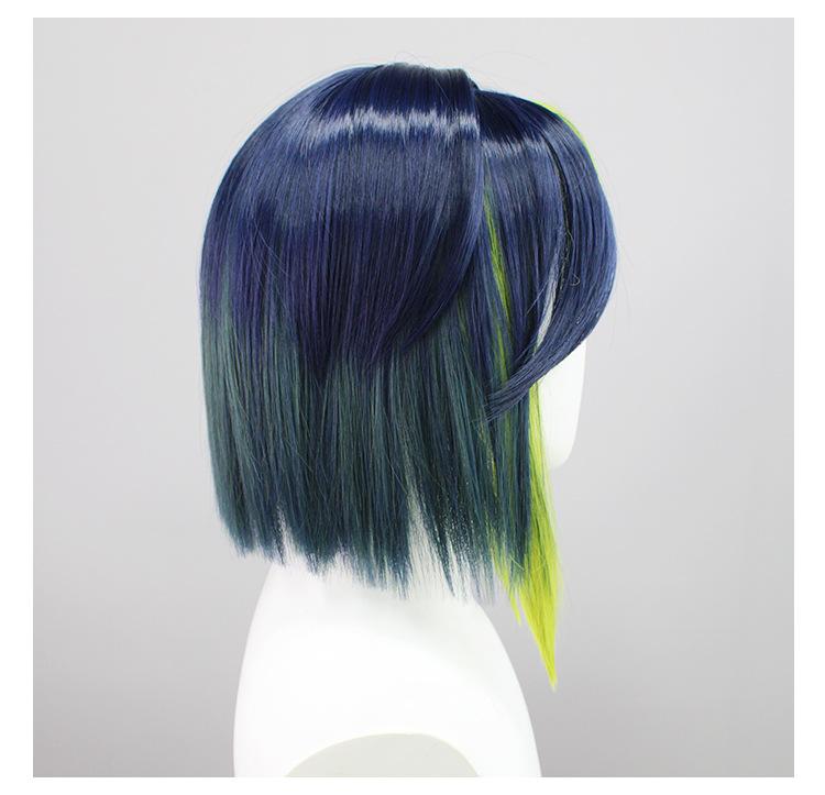 LOL-10 wig genshin impact tighnari cosplay rambut palsu karakter anime 1