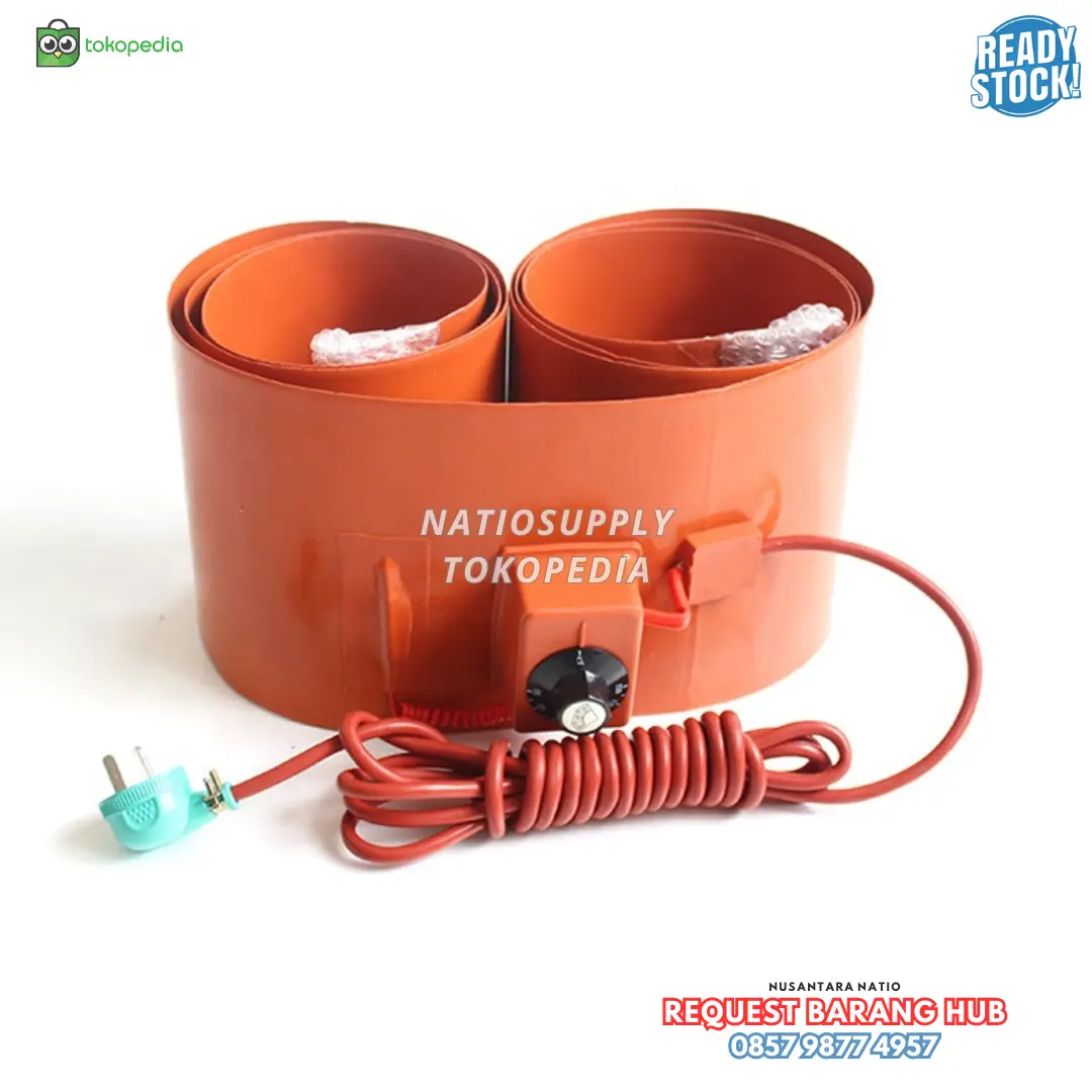 Silicon Drum Heater 125mm x 1740mm