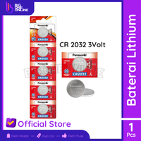 Gambar Lithium Battery CR2032 3V, Baterai Lithium CR 2032, Batre Koin - PanasonicCR2025 dari Big One Online Kota Administrasi Jakarta Timur 1 Tokopedia