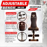 Gambar Adjustable bench BM-102/BENCH/Bangku Gym/Fitnes/Fitness/Olahraga/Bodybuilding/3in1 dari Ototpro Surabaya Kota Surabaya 4 Tokopedia