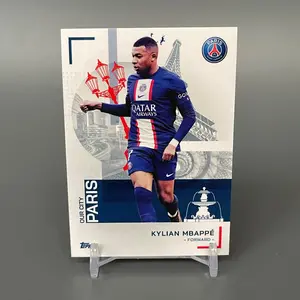 Kartu Bola Topps Soccer PSG Team Set 2022-23 OUR CITY ( You Pick )