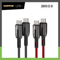 Gambar Hippo Zenith CC-01 Kabel PD USB Type C to USB Type C 60W dari Hippo Official Yogyakarta Kota Yogyakarta 1 Tokopedia