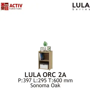 ACTIV Rak Buku/Rak Serbaguna/Rak Display LULA ORC 2/3/4 Susun