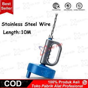 PIPE CLEANER - Drain Pembersih Saluran Pipa Air Tersumbat - 10 Meter