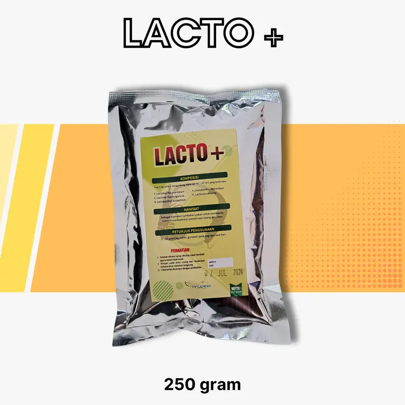 Suplemen tambahan pakan udang atau ikan | Lacto + 0