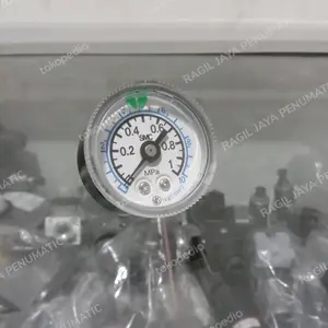 PRESURE GAUGE SMC 1mpa (1/4")