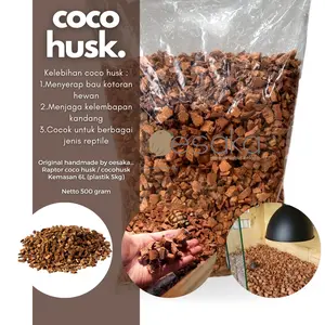kempol alas reptil campuran cocohusk alas reptil