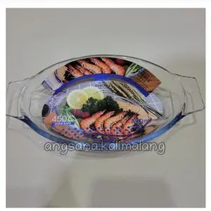 Formia Bake and Serve FR871104 400ml Loyang Kue Kaca Oval