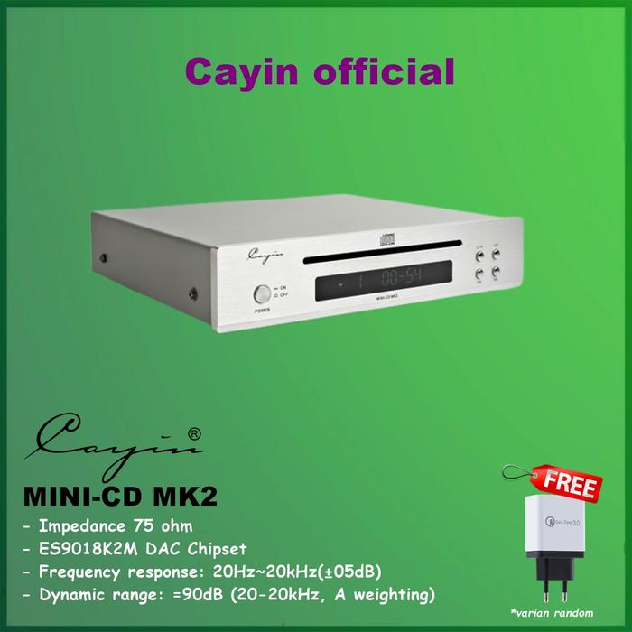 Gambar Cayin MINI CD MK2 MKII Compact Disc / CD Player dari Officiall Brands Kota Administrasi Jakarta Barat Tokopedia