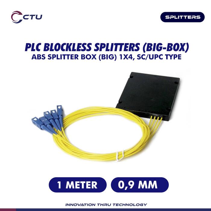 Gambar PLC MODULE SPLITTER 1X4 1.5-2.00MM FIBER OPTIC dari SmartPower Kota Tangerang Selatan Tokopedia