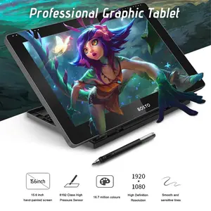 Pen Tablet Display Bosto BT-16HD 15,6 inch Wacom Huion Alternatif