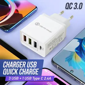quick charger PD type c power delivery charger usb 2.4A 5V adaptor