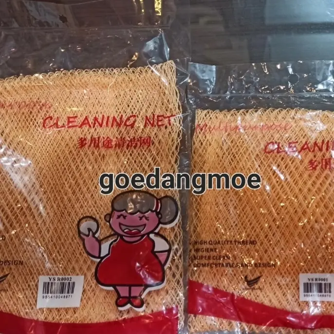 Sabut cuci piring bahan jaring / spin cuci jaring jumbo 1