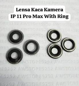 Lensa kamera kaca kamera belakang iphone 11 Pro Max with Ring